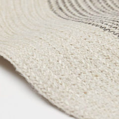 Round Jute Floor Mat - obrazek 2
