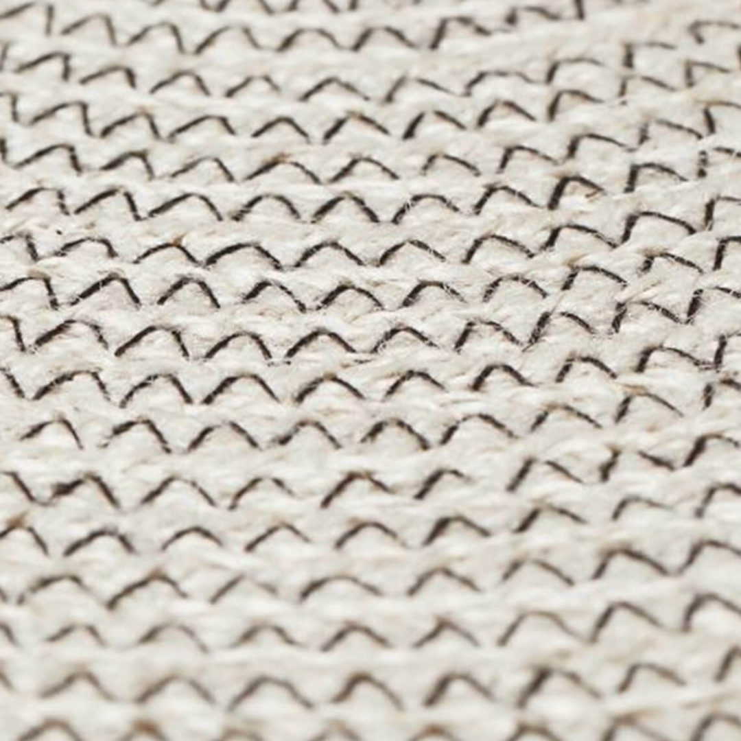 Round Jute Floor Mat - obrazek 4