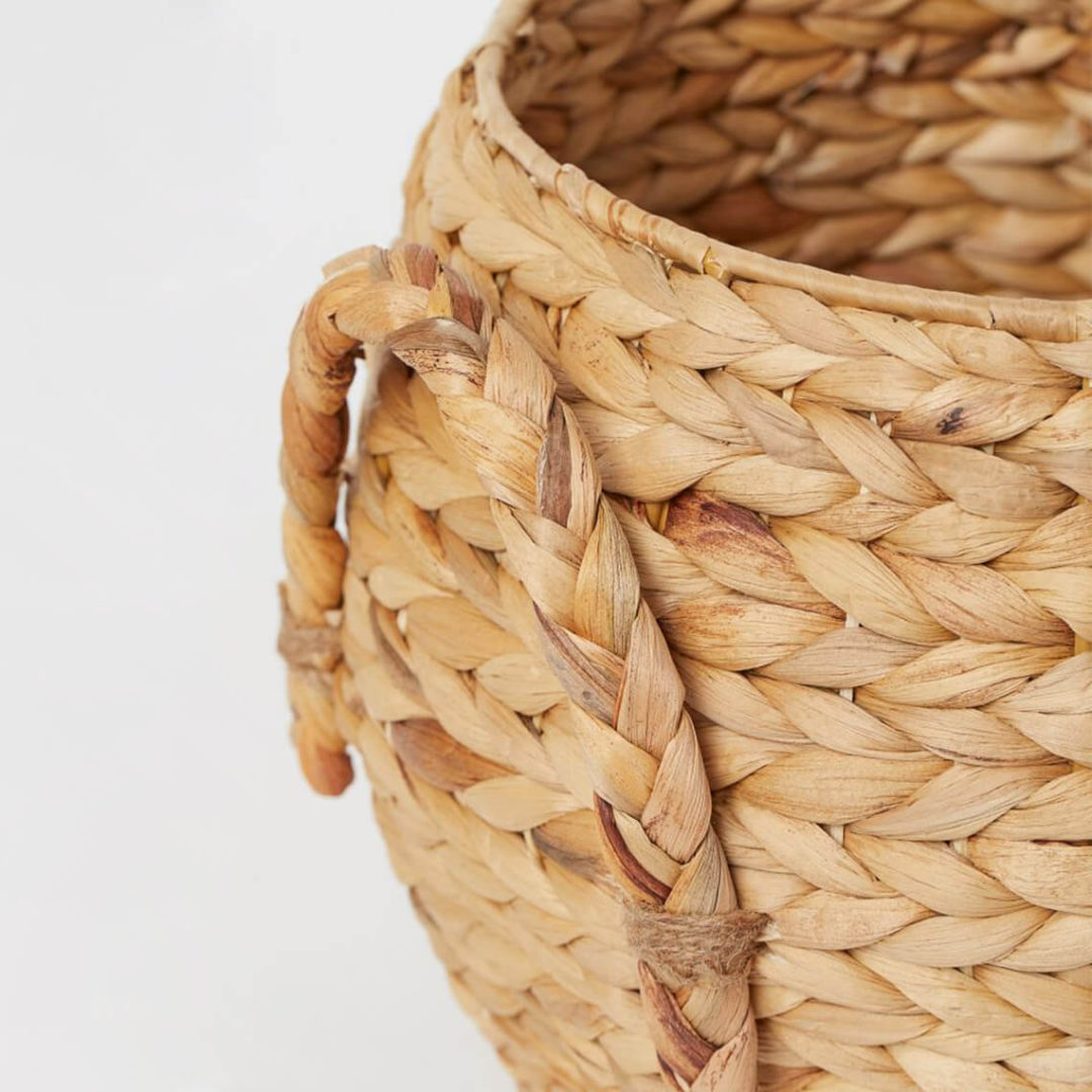 Handmade Straw Basket - obrazek 2